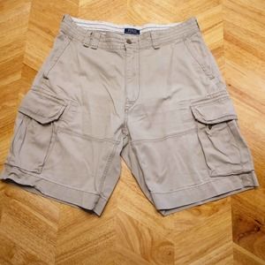 Men's Ralph Lauren Classic Gellar Cargo Shorts Size 36 Montana Khaki
